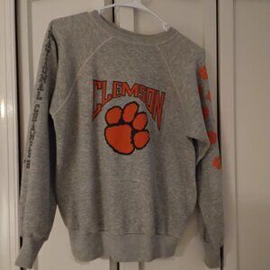 Womens/Girls Clemson sweatshirt. 1981 National Championship